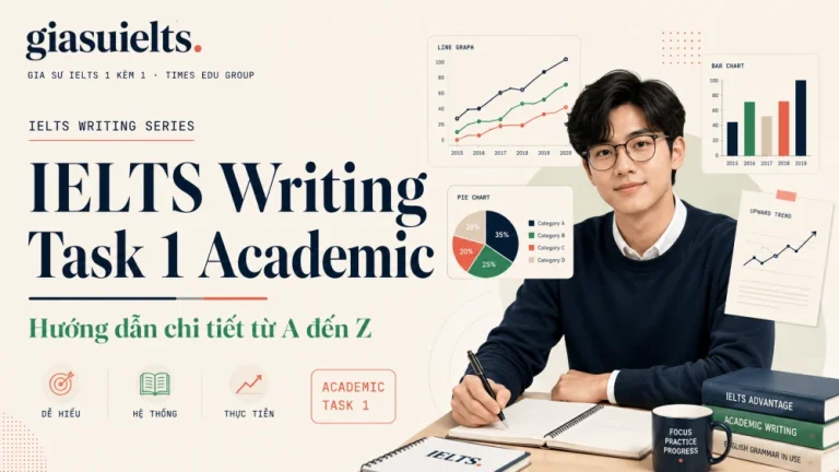 IELTS Writing Task 1 Là Gì? Cách Viết Đạt Band Cao Cho Học Sinh